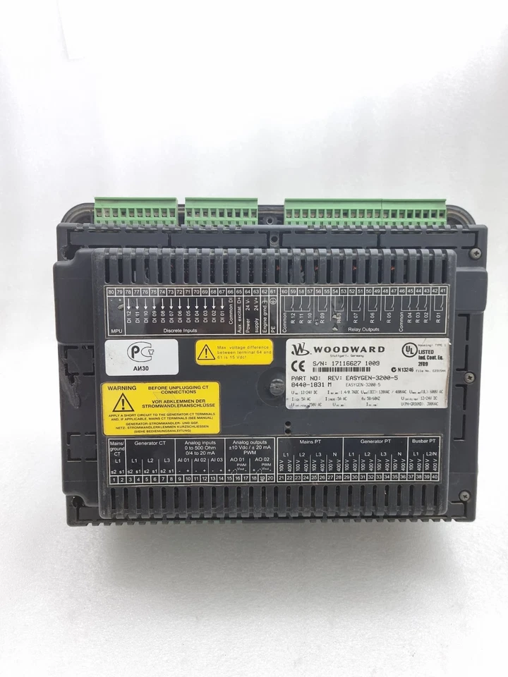 Woodward EASYGEN-3200-5 Controller EASYGEN32005 WOODWARD EASYGEN-3200-5 FREESHIP